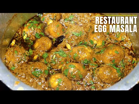 EGG MASALA GRAVY FOR BIRYANI AND CHAPATI | RESTAURANT STYLE EGG GRAVY | RESTAURANT STYLE EGG MASALA