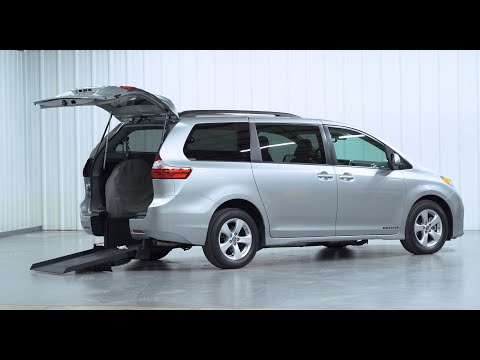 Wheelchair Accessible | Toyota Sienna | Automatic Rear Entry | Power Transfer Seat | Hand Controls