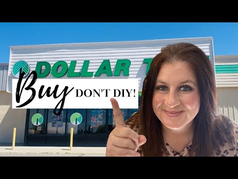 Don't Waste Time! Buy (INSTEAD OF DIY) Your Fall Decor from Dollar Tree