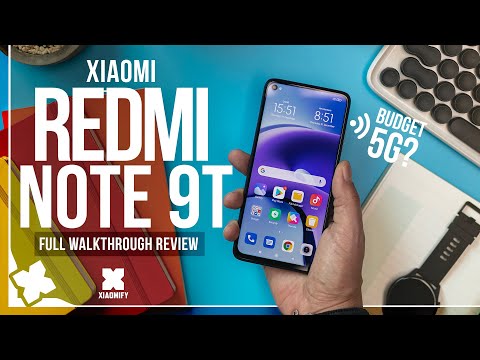 Redmi Note 9T 5G - Full Walkthrough Review [Xiaomify]