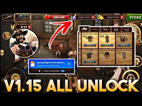 HOW TO GET UNLIMITED MONEY AND DIAMOND IN WEST GUNFIGHTER GAME 🤔❤ #westgunfighter