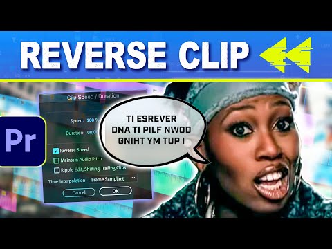 How To Reverse Clip in Premiere Pro Tutorial (and Boomerang Effect)