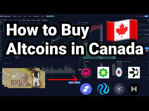 How to Buy Altcoins in Canada 🇨🇦 Online - Step By Step