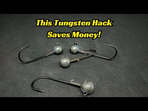 Save Money With This Tungsten Fishing Lure Hack!