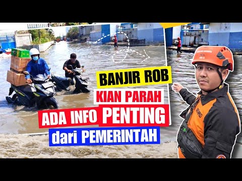 BANJIR ROB MAKIN PARAH‼️ ADA INFO PENTING DARI PEMERINTAH KITA DALAM MENGHADAPI BANJIR ROB JAKARTA