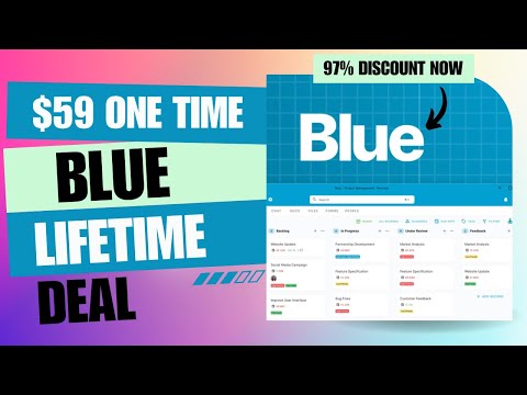 ⚡❇️⚡Blue Lifetime Deal | Transform Your Workflow in Minutes |$59 Lifetime Deal | 97% Now