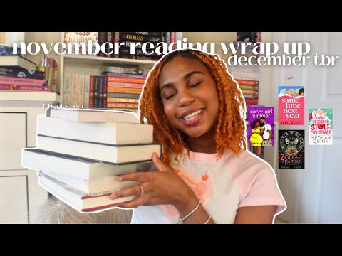 November reading wrap up + December tbr 🎄✨