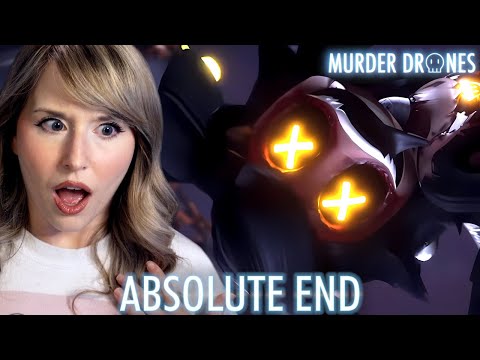 ITS OVER!? - LORE ENTHUSIAST REACTS TO MURDER DRONES - MASS DESTRUCTION - EPISODE 8