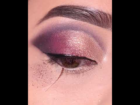 #shorts Cut Crease Eyeshadow Tutorials || Step by step Eye Makeup || Shilpa