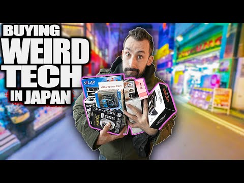 Shopping for the WEIRDEST Tech in Akihabara JAPAN