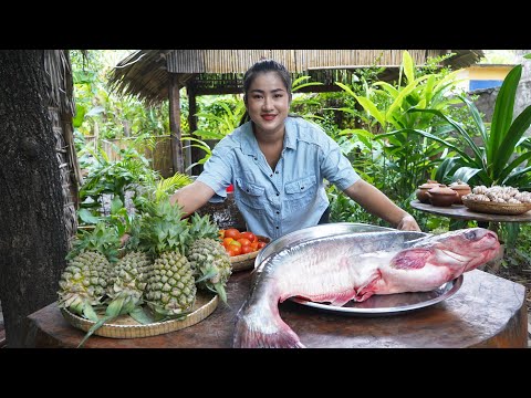 '' Big fish cooking '' Yummy sweet and sour Deep fry fish - Amazing cooking video