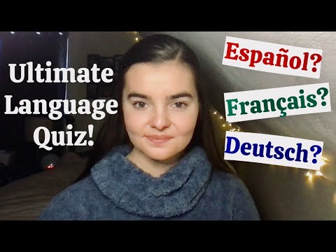 ASMR World Languages Trivia Questions | Whispering in Spanish, French, and German