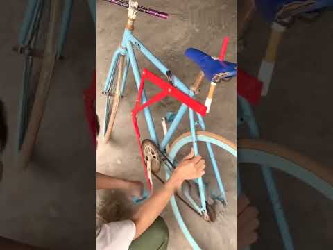 DIY anti theft bicycle🚲#viral #tipsandtricks #diyproject #handmade #useful #creative #tipsandtricks