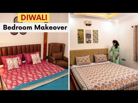 Diwali Bedroom Makeover | Revamp Your Bedroom for the Festive Season with Gorgeous Products