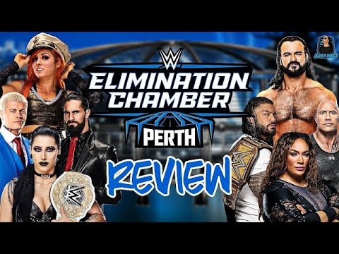 WWE Elimination Chamber Perth 2024 Review!!!