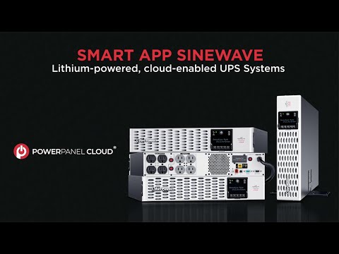 CyberPower Smart App Sinewave Lithium UPS Feature