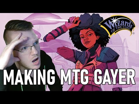 Magic The Gathering INSANE Woke Rebranding