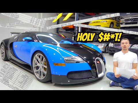 Here's how much it cost to fix my broken Bugatti Veyron