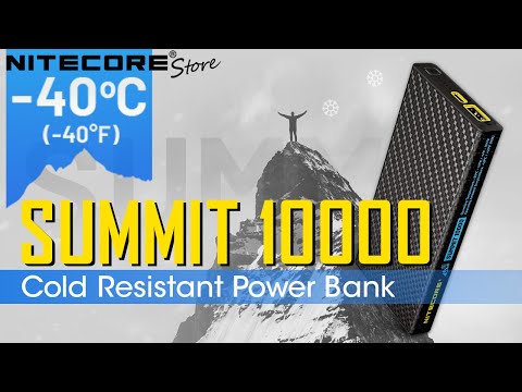 NITECORE Summit 10000 Low Temperature Resistant Power Bank 10,000mAh