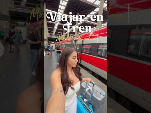 Así puedes viajar en tren de Madrid a Barcelona #travel