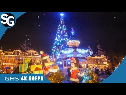 Main Street U.S.A Christmas Music Loop | Disneyland Paris