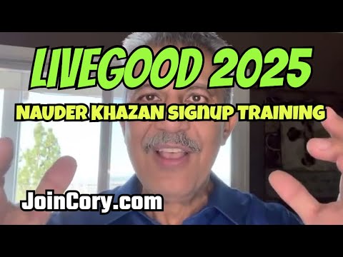 LIVEGOOD 2025: VP Marketing Nauder Khazan, Recruiter Training