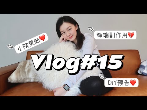 VLOG#15 | 辉瑞疫苗副作用 | 后院更新 | DIY预告 | TOPCASHBACK | Target好物推荐