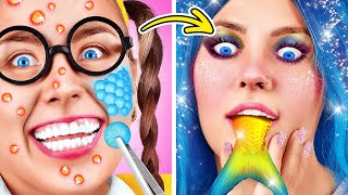 How To Become Mermaid | MUST-HAVE MAKEOVER HACKS FROM TIKTOK! | Pregnant Parenting Hacks