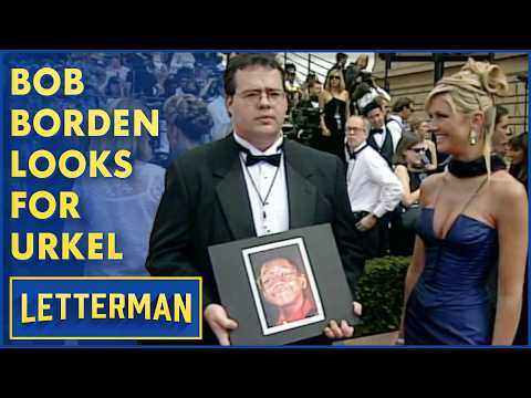 Bob Borden Looks For Urkel At The Emmy Awards | David Letterman