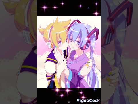 Hatsune Miku et Kagamine Len