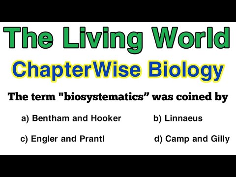 The Living World Biology Class 11 | Chapter Wise Biology MCQ For NEET