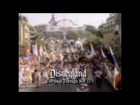 Disneyland State Fair 1987 Television Commercial Main Street USA Disney History #disneyland