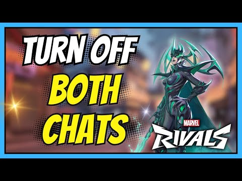 How to Hide Text and Voice Chat in Marvel Rivals | Easy Full Guide