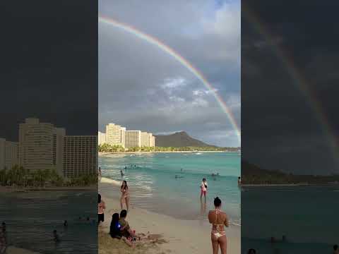 Beautiful Rainbow in Hawaii