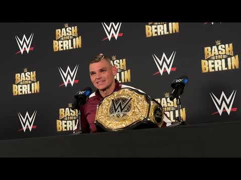 GUNTHER on beating Randy Orton, why the fans in Germany are different (WWE Bash in Berlin presser)