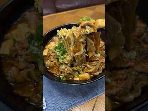 辛ラーメンで作る麻婆麺に歓喜