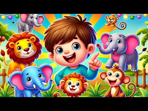 Discover All Kinds of Animals 🦁🐘 | Fun Facts, Sounds & Habitats 🌍 | Educational Video for Kids