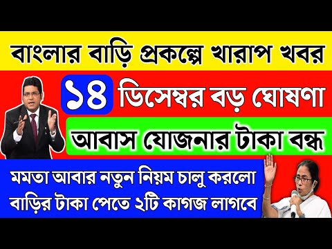 Bangla awas yojana | Banglar bari final list download 2024 | Awas Yojana Payment list download 2024