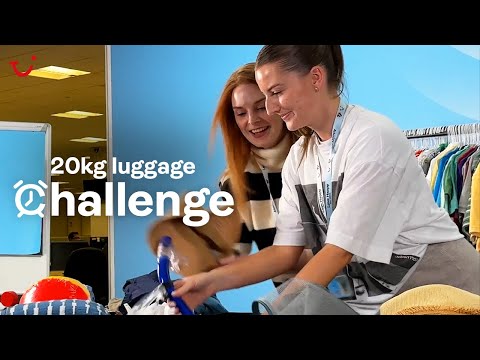 Ready… steady… PACK! Introducing the TUI 20kg Luggage Challenge