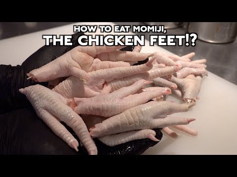 How to eat Momiji, the chicken feet!?