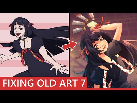 [ANIME SPEEDPAINT] Redrawing My Old Art 7 – Tokyo Ghoul