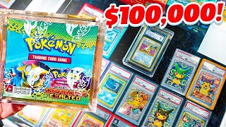 Buying RARE $100,000 Pokemon Cards At America Card Show! (BUYER POV)