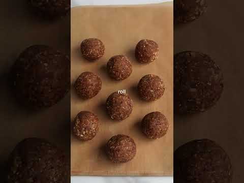 No-Bake Hot Cross Bun Protein Balls 🐇 #proteinballs #easterrecipes #veganrecipe #healthysnack