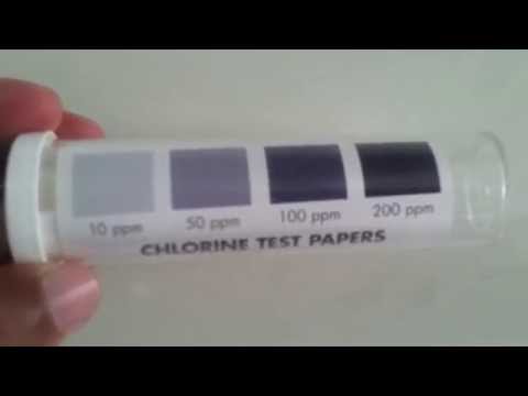 Chlorine Test Strips Supplier UAE 056 69 89 679