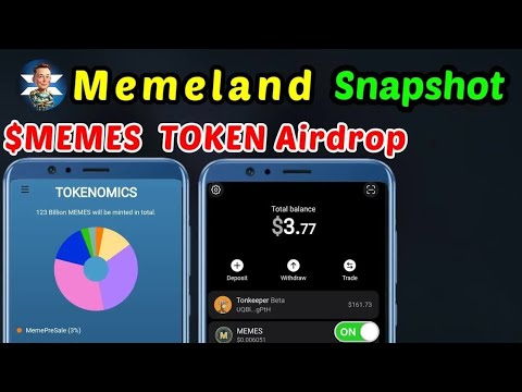 Memeland snapshot date out ｜ Memeland Airdrop listing date ｜ Memeland $MEMES token withdrawal