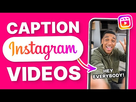 How To Add Captions To Instagram Video | STORY, POST & REEL