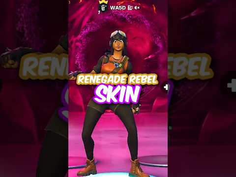 How To Get The RENEGADE REBEL Skin In Fortnite For FREE! #fortnite #shorts #vbucks