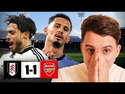 Arsenal Drop Points Away Again!!  Fulham 1-1 Arsenal Match Reaction!