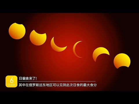 2019年第一周，日偏食来了！还有流星雨、金星伴月