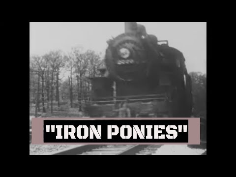 " IRON PONIES " 1940s LIONEL TOY TRAINS PROMO FILM   MODEL RAILROADING  XD81105